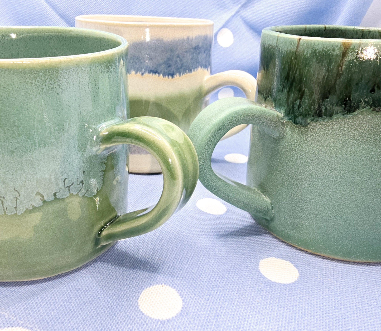 Handmade Ceramic 8oz Tea / Coffee Mug. Pink Glaze. Stoneware Pottery