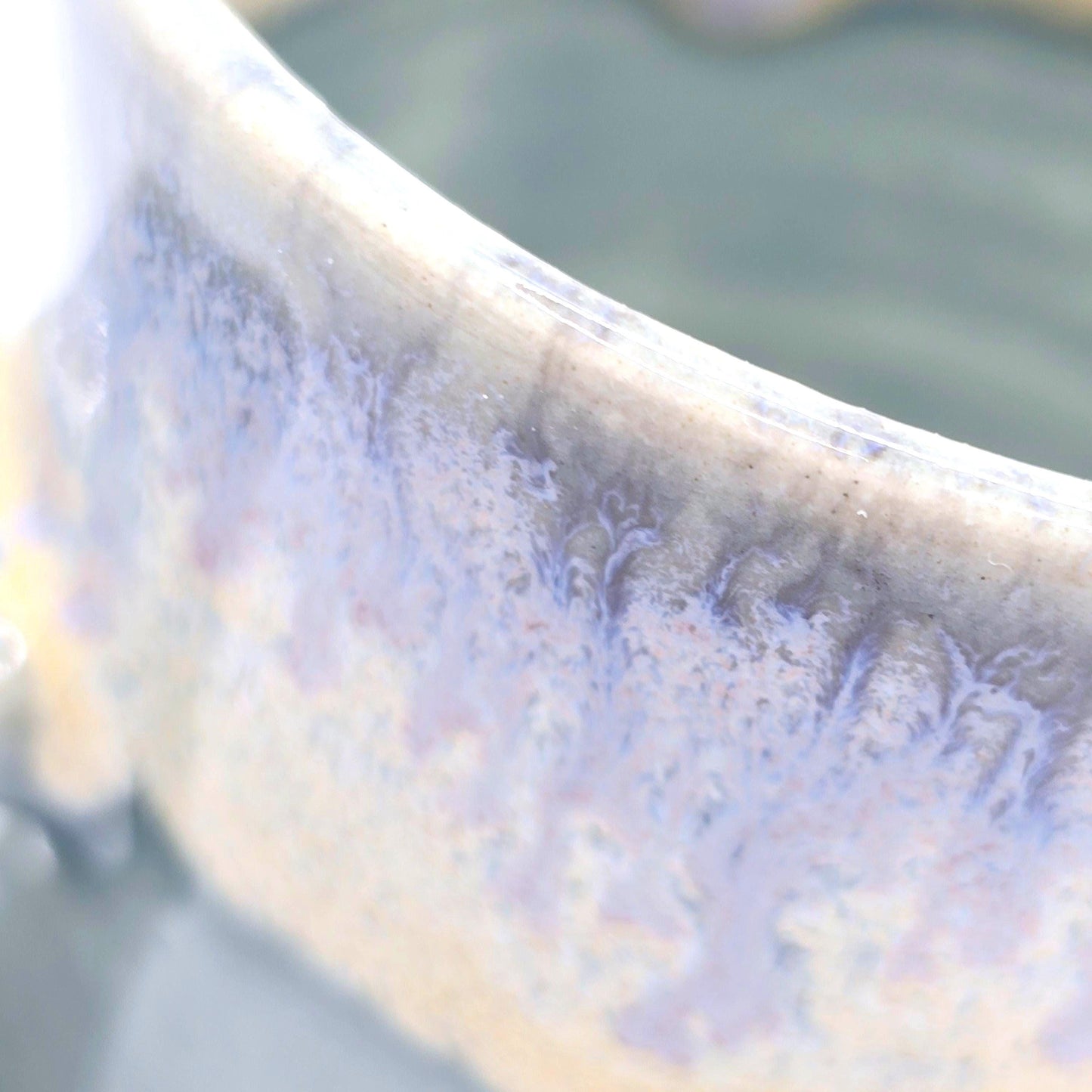 Handmade Ceramic 4oz Double Espresso Mug. Grey Glaze. Stoneware Pottery.